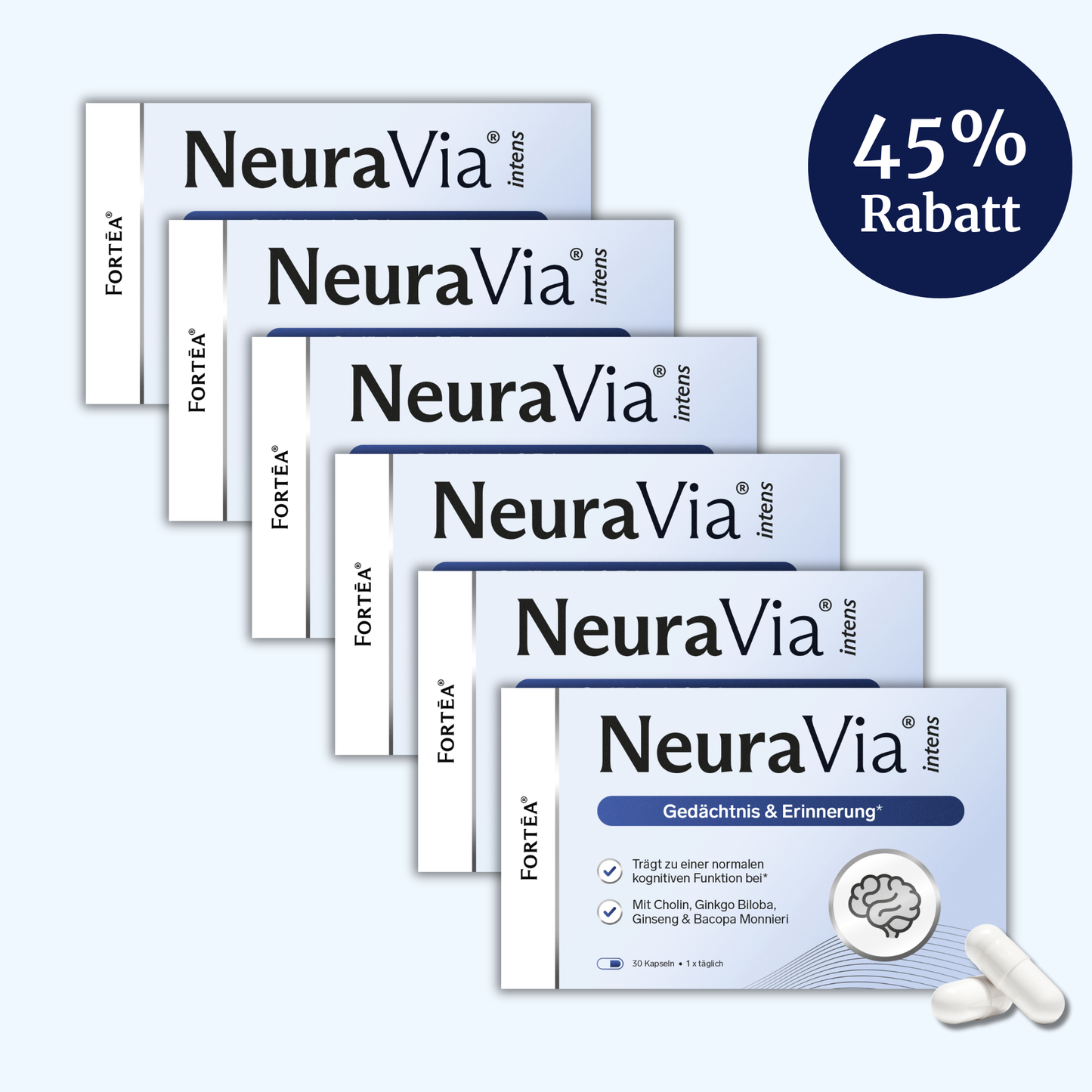 NeuraVia® intens – Gedächtnis & Erinnerung