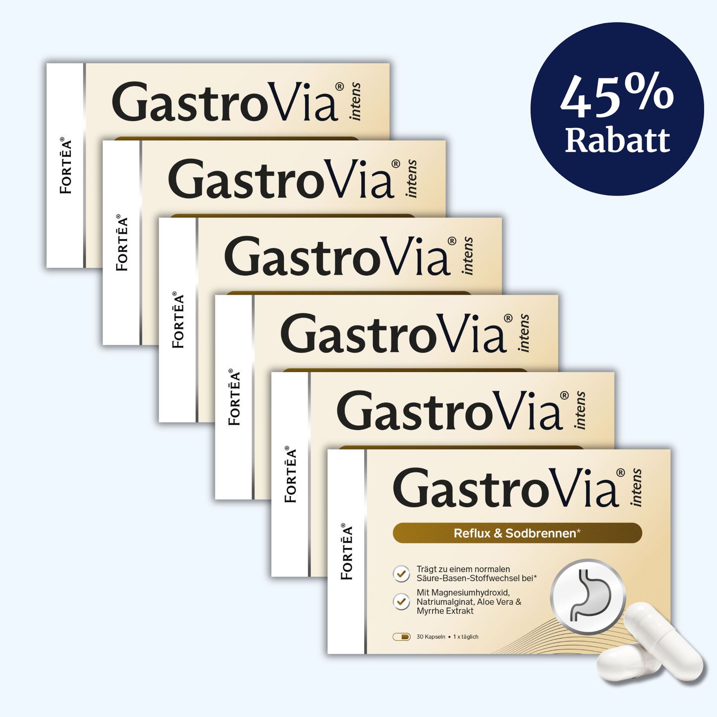GastroVia® intens – Reflux & Sodbrennen