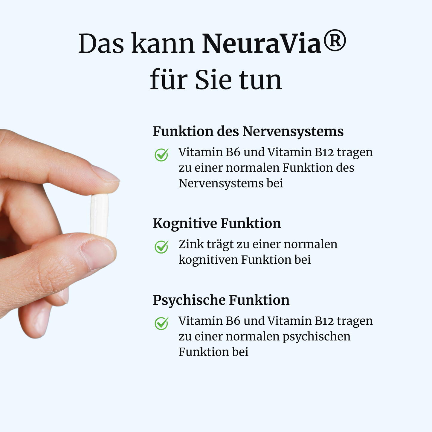NeuraVia® intens – Gedächtnis & Erinnerung