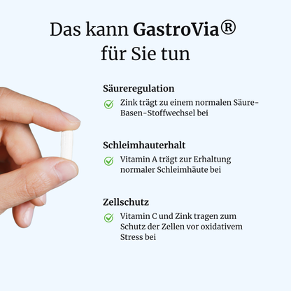 GastroVia® intens – Reflux & Sodbrennen