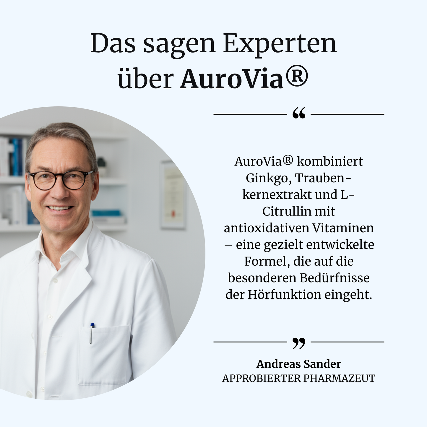 AuroVia® intens – Ohren & Hörfunktion