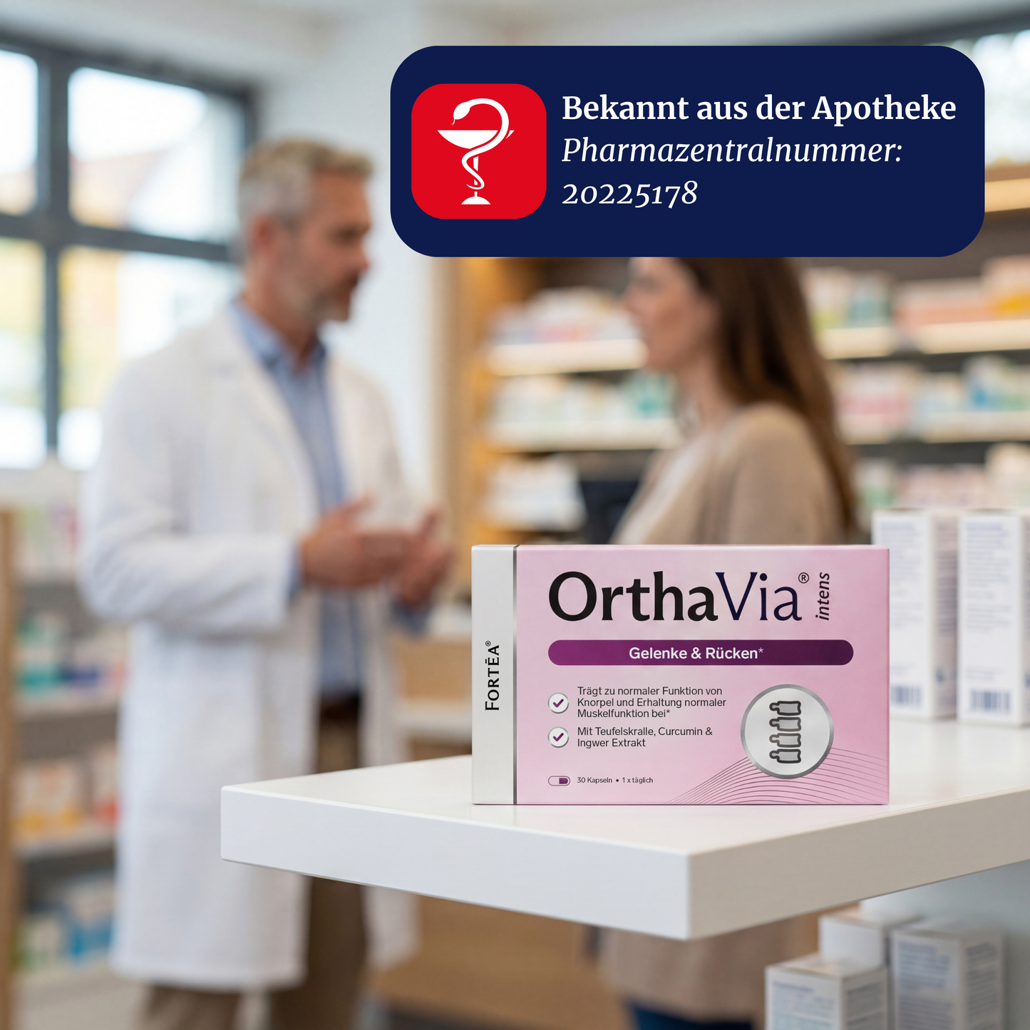 OrthaVia intens – Gelenke & Rücken