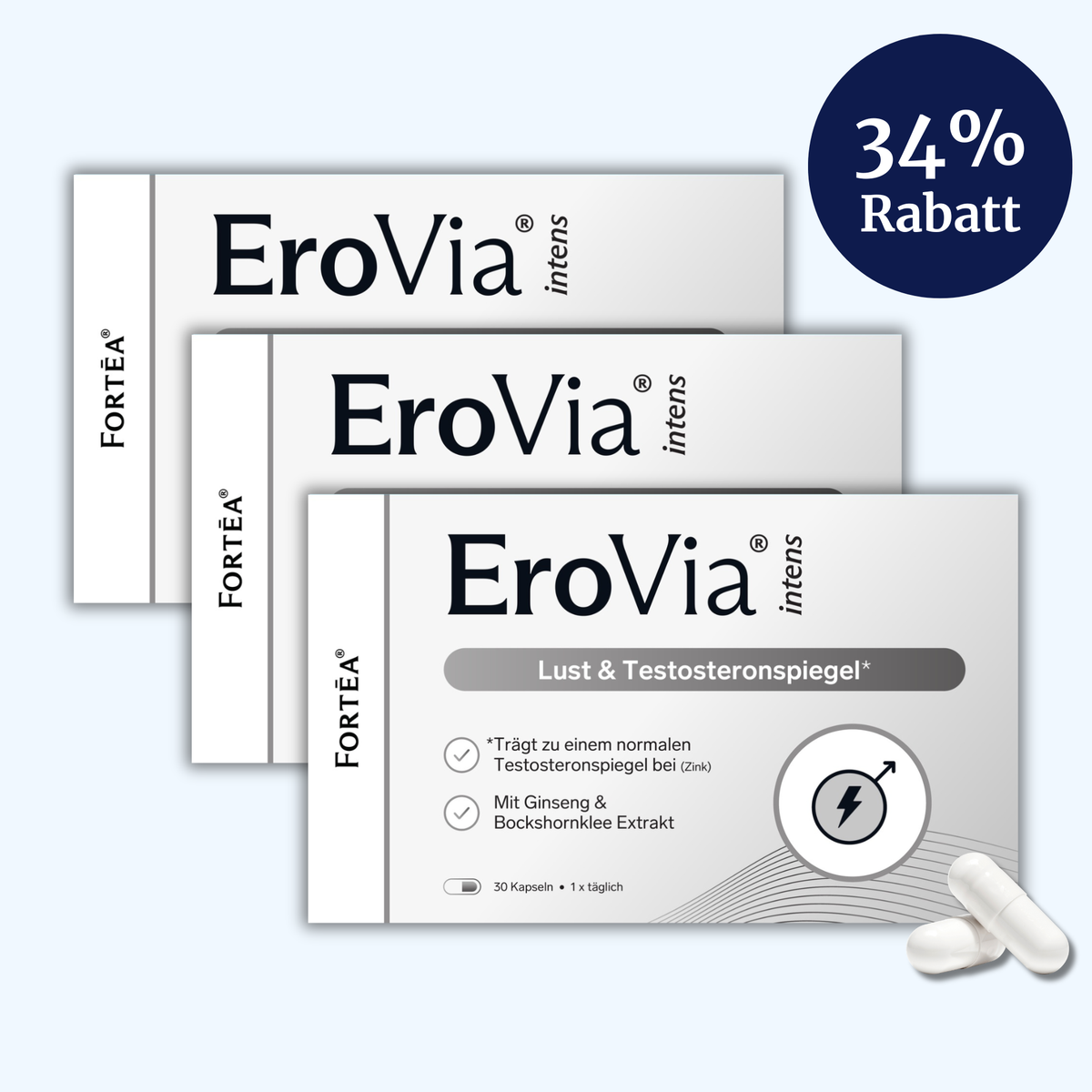 EroVia® intens – Lust & Testosteronspiegel