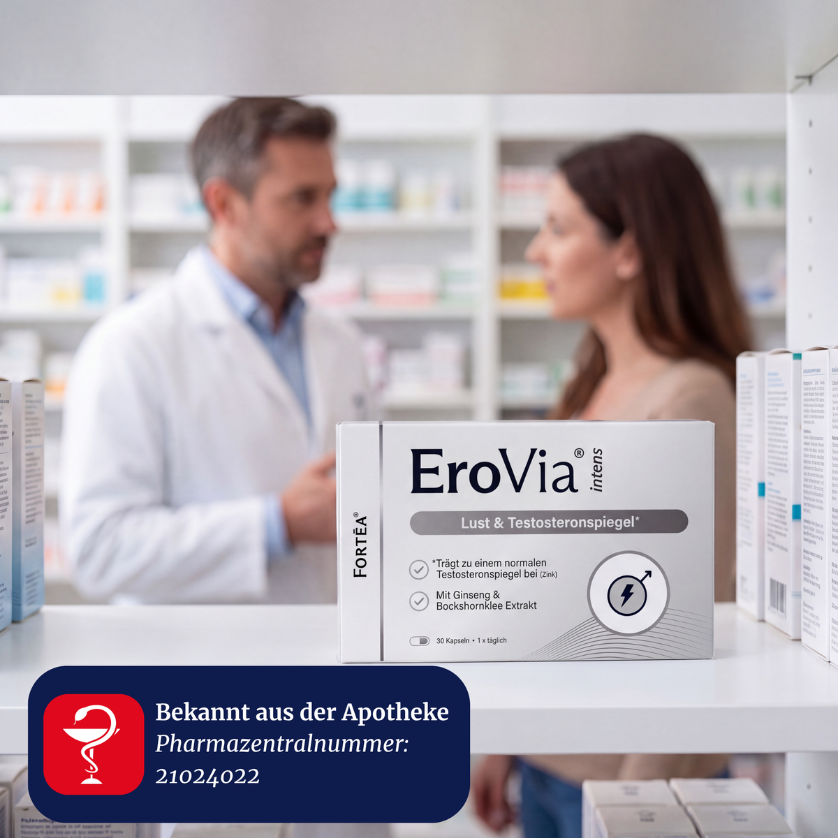 EroVia® intens – Lust & Testosteronspiegel