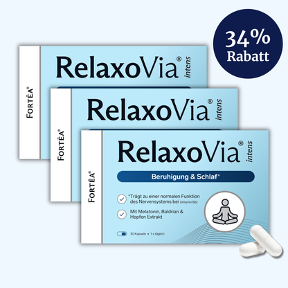 RelaxoVia® intens – Beruhigung & Schlaf