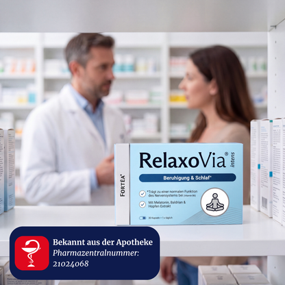 RelaxoVia® intens – Beruhigung & Schlaf