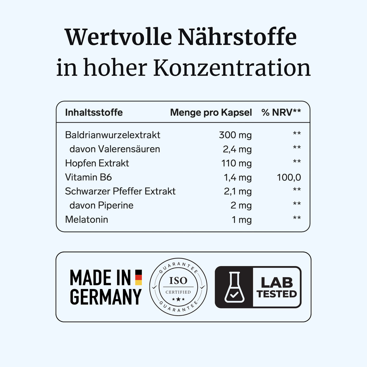 RelaxoVia® intens – Beruhigung & Schlaf