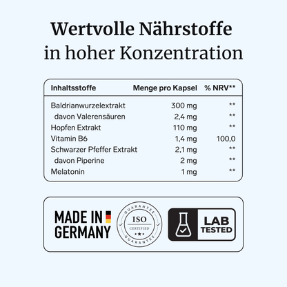 RelaxoVia® intens – Beruhigung & Schlaf